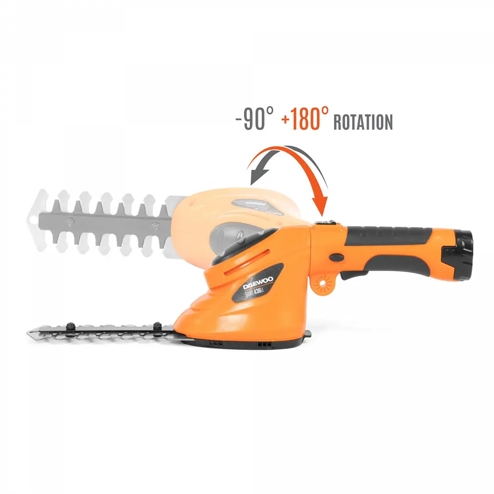 Фото 8 Ножницы-кусторез аккумуляторные Daewoo DAHT 436Li SET 3.6 В АКБ и ЗУ в комплекте Фото 8 Ножницы-кусторез аккумуляторные Daewoo DAHT 436Li SET 3.6 В АКБ и ЗУ в комплекте