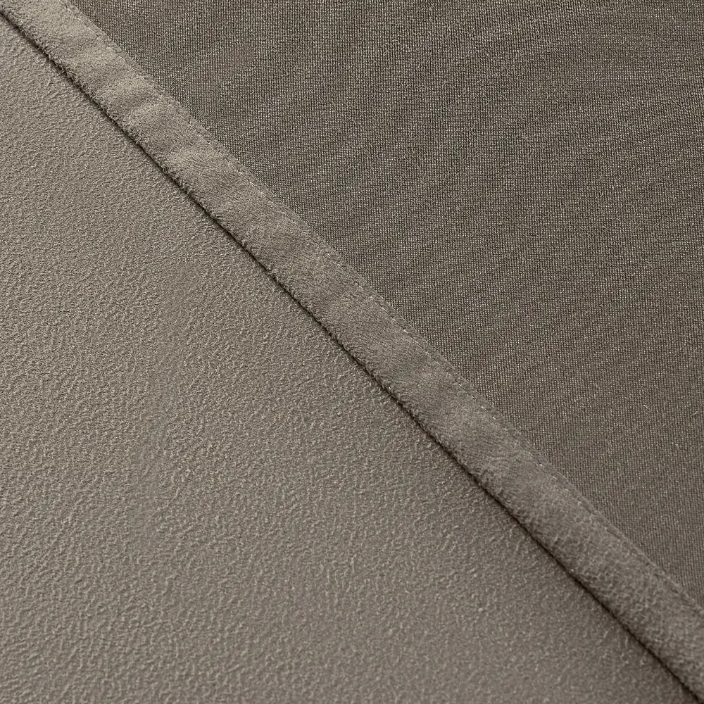 Фото 4 Штора на ленте со скрытыми петлями KREAFORTA Manchester 200x280 см серо-коричневый