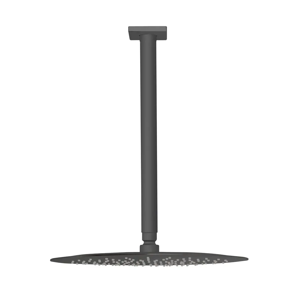 Фото 2 Лейка для верхнего душа Cezares CZR-B-TDDR-30/30-NOP округлый цвет черный матовый Фото 2 Лейка для верхнего душа Cezares CZR-B-TDDR-30/30-NOP округлый цвет черный матовый