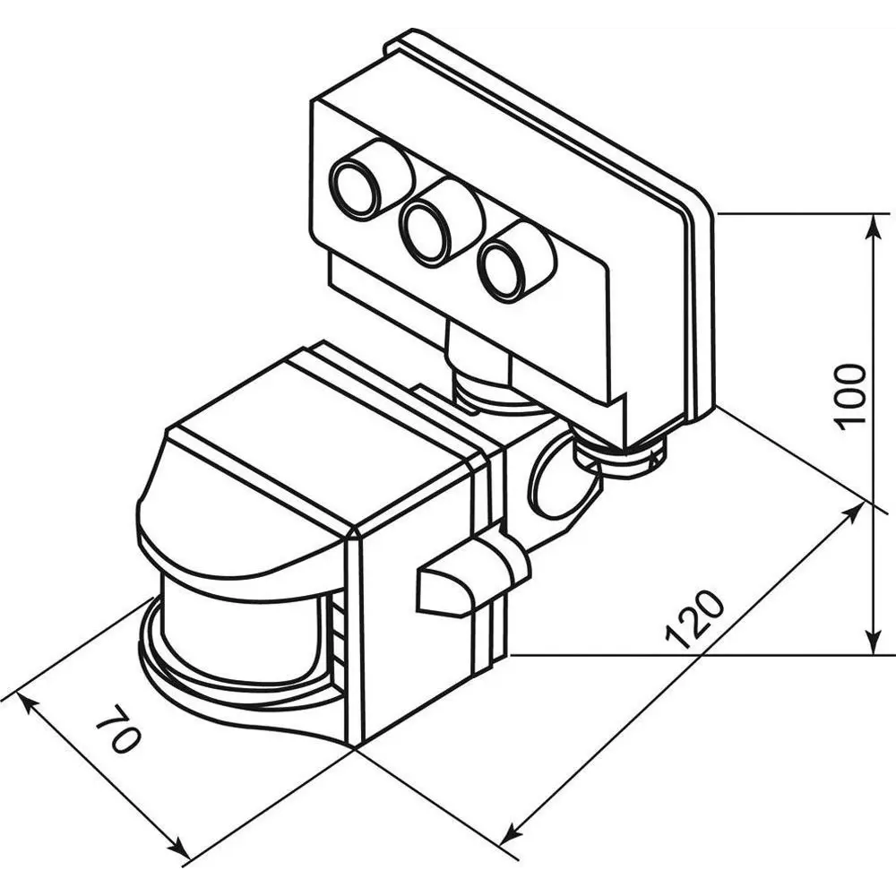Фото 3 Датчик движения Feron 22003 IP44 Фото 3 Датчик движения Feron 22003 IP44