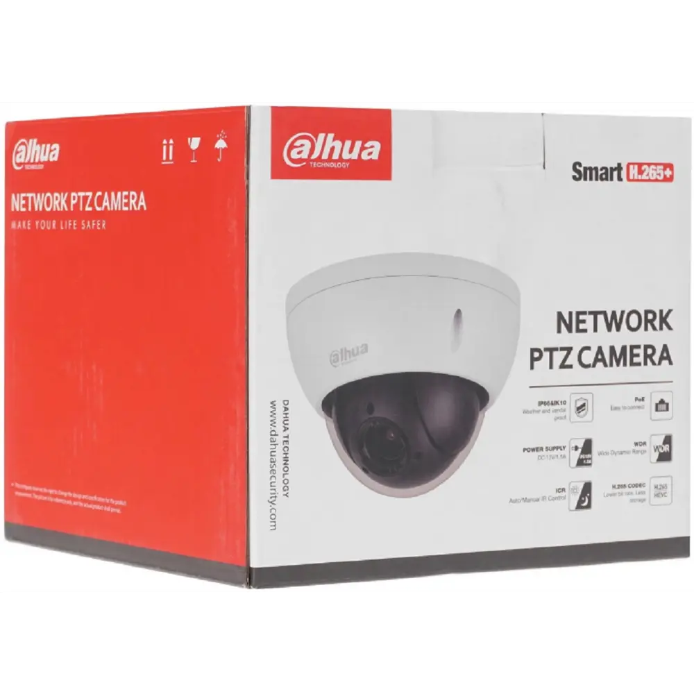 Фото 8 Видеокамера IP Dahua DH-SD22204UE-GN 2.7-11 мм белая Фото 8 Видеокамера IP Dahua DH-SD22204UE-GN 2.7-11 мм белая