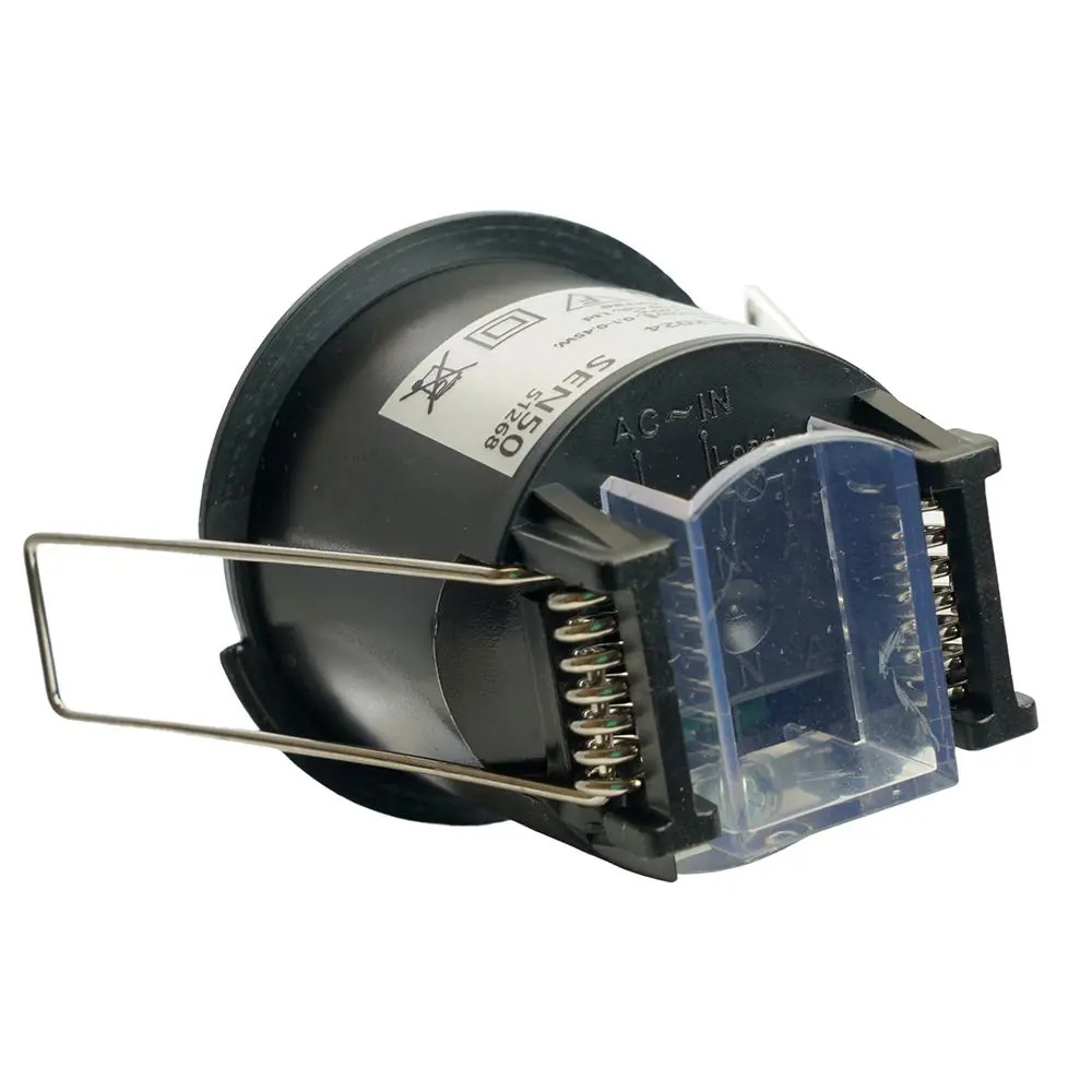 Фото 7 Датчик движения Feron 800 Вт 120 градусов 6 м IP20 черный 51268