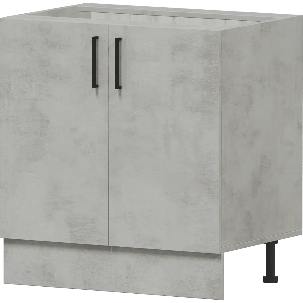 Фото Напольный шкаф Алькона Парма 80x86x57.6 см МДФ цвет белый Фото Напольный шкаф Алькона Парма 80x86x57.6 см МДФ цвет белый