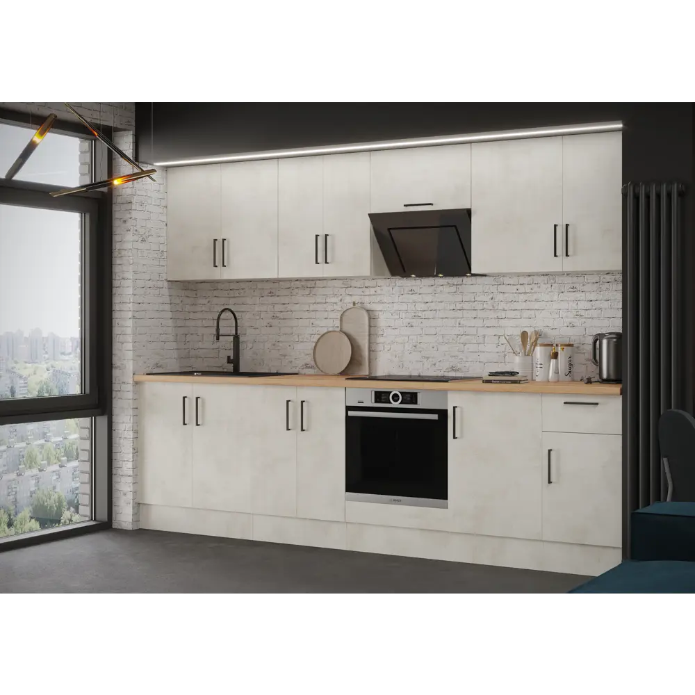 Фото 5 Навесной шкаф Алькона Парма 60x33.5x28.6 см ЛДСП цвет белый Фото 5 Навесной шкаф Алькона Парма 60x33.5x28.6 см ЛДСП цвет белый