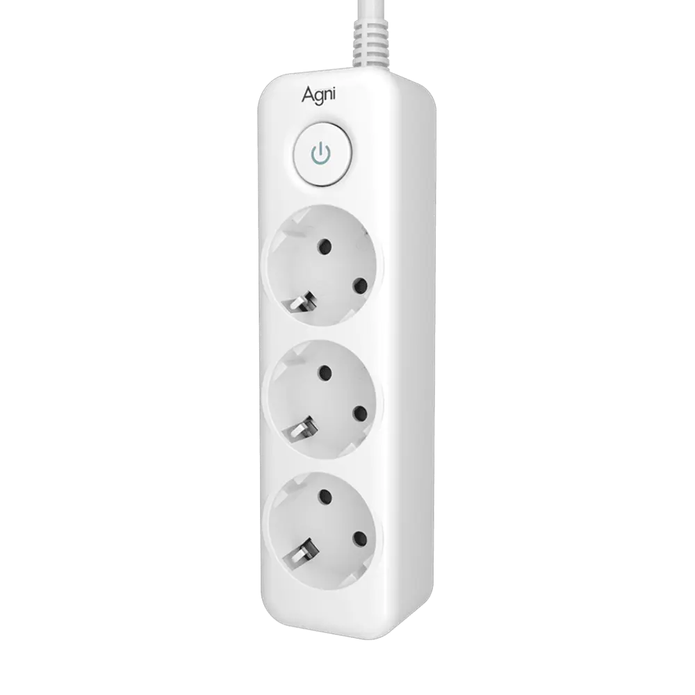 Фото 2 Сетевой фильтр с защитой Agni TP-FD3E-5m-white 3x1.5 5 м 3 розетки с заземлением 4000 Вт цвет белый Фото 2 Сетевой фильтр с защитой Agni TP-FD3E-5m-white 3x1.5 5 м 3 розетки с заземлением 4000 Вт цвет белый