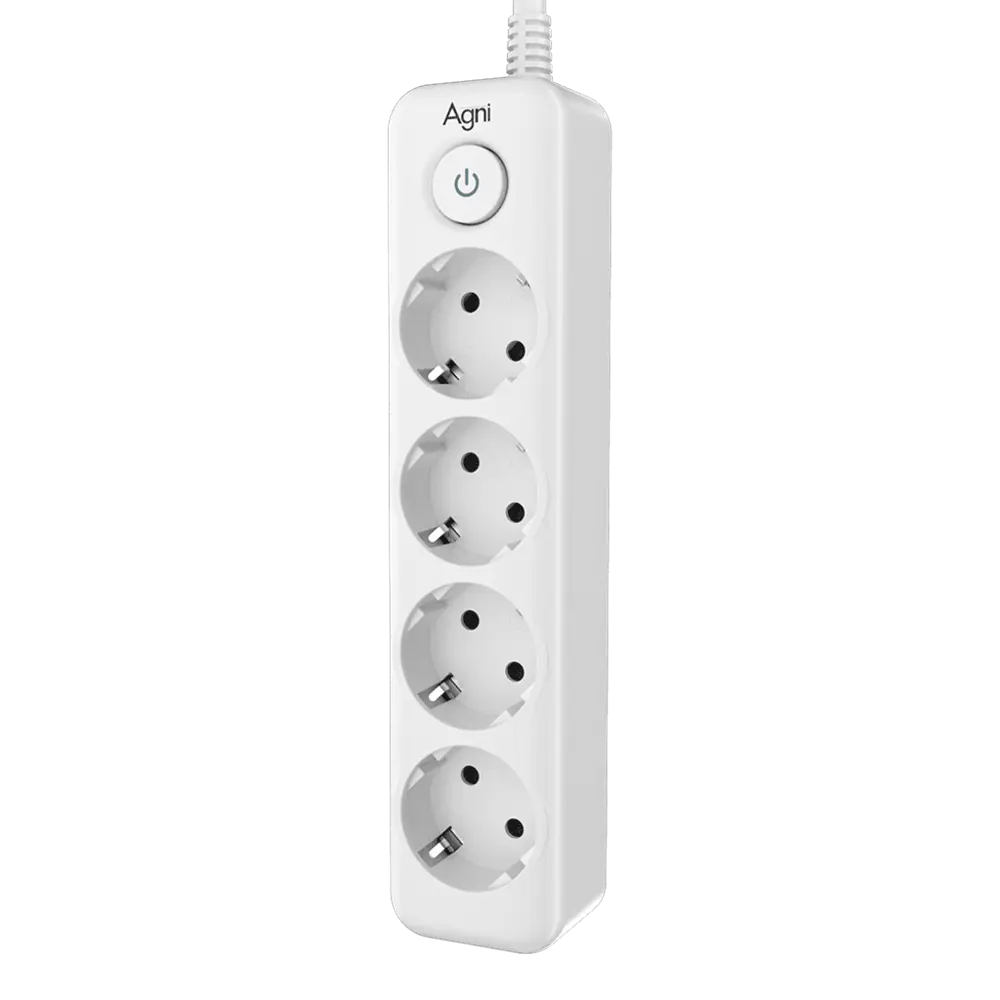Фото 2 Сетевой фильтр с защитой Agni TP-FD4E-5m-white 3x1.5 5 м 4 розетки с заземлением 4000 Вт цвет белый Фото 2 Сетевой фильтр с защитой Agni TP-FD4E-5m-white 3x1.5 5 м 4 розетки с заземлением 4000 Вт цвет белый