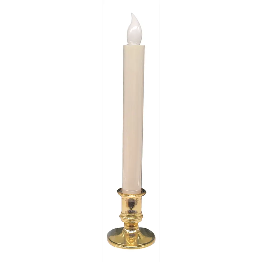 Фото 2 Светящаяся электрическая фигура свеча на подставке для дома 1 LED 5 см цвет желтый Фото 2 Светящаяся электрическая фигура свеча на подставке для дома 1 LED 5 см цвет желтый