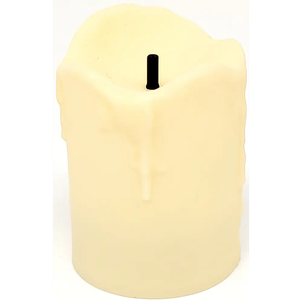 Фото 3 Светящаяся электрическая фигура свеча для дома 1 LED 5 см цвет желтый Фото 3 Светящаяся электрическая фигура свеча для дома 1 LED 5 см цвет желтый