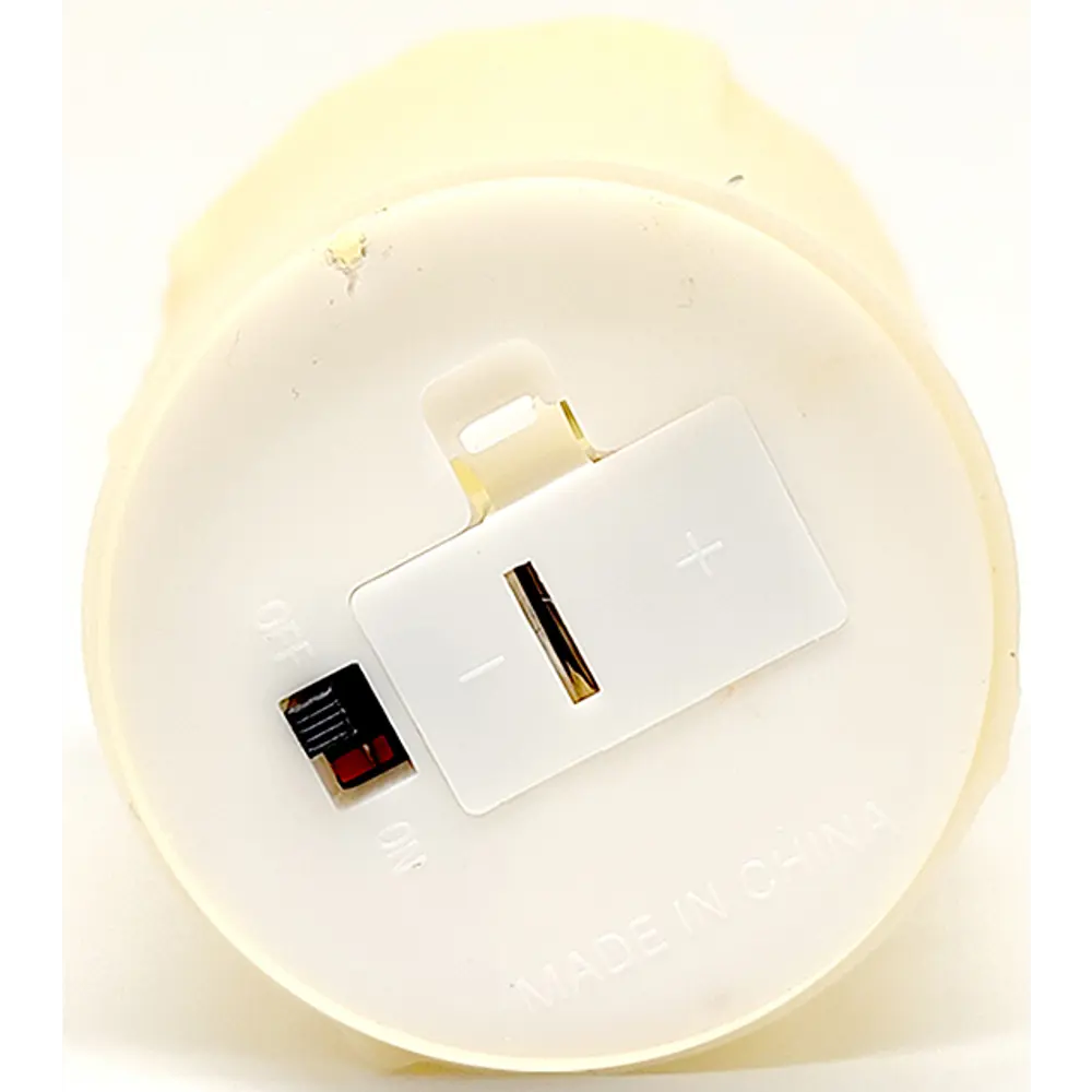 Фото 4 Светящаяся электрическая фигура свеча для дома 1 LED 5 см цвет желтый Фото 4 Светящаяся электрическая фигура свеча для дома 1 LED 5 см цвет желтый