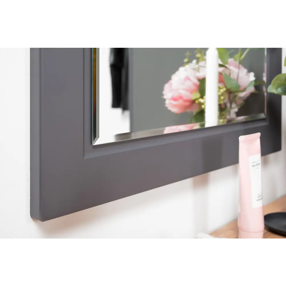 Фото 7 Комплект мебели для прихожей Mobi Остин пр-07-гз 140x230x54 см ЛДСП цвет серый графит/дуб крафт золотой