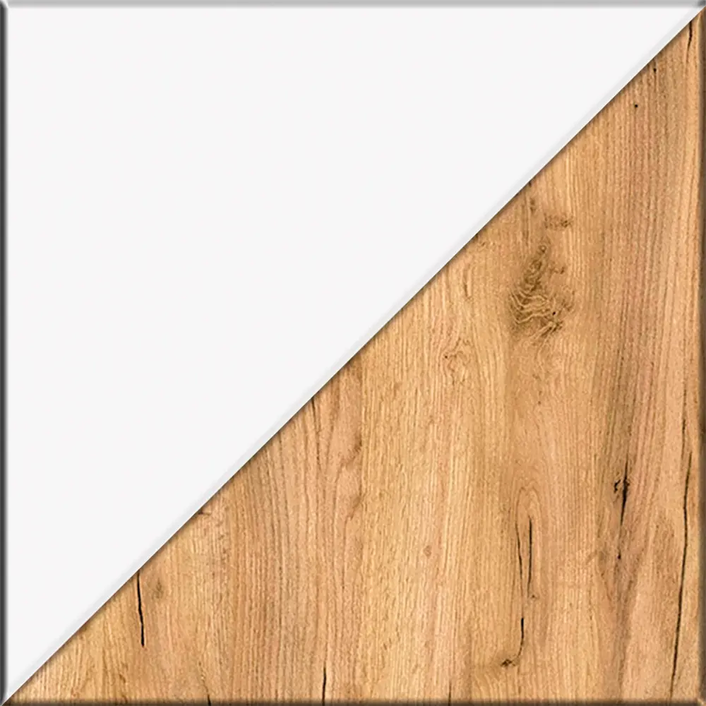 Фото 12 Комплект мебели для прихожей Mobi Остин пр-12-бз 100x230x59 см ЛДСП цвет белый шагрень/дуб крафт золотой Фото 12 Комплект мебели для прихожей Mobi Остин пр-12-бз 100x230x59 см ЛДСП цвет белый шагрень/дуб крафт золотой