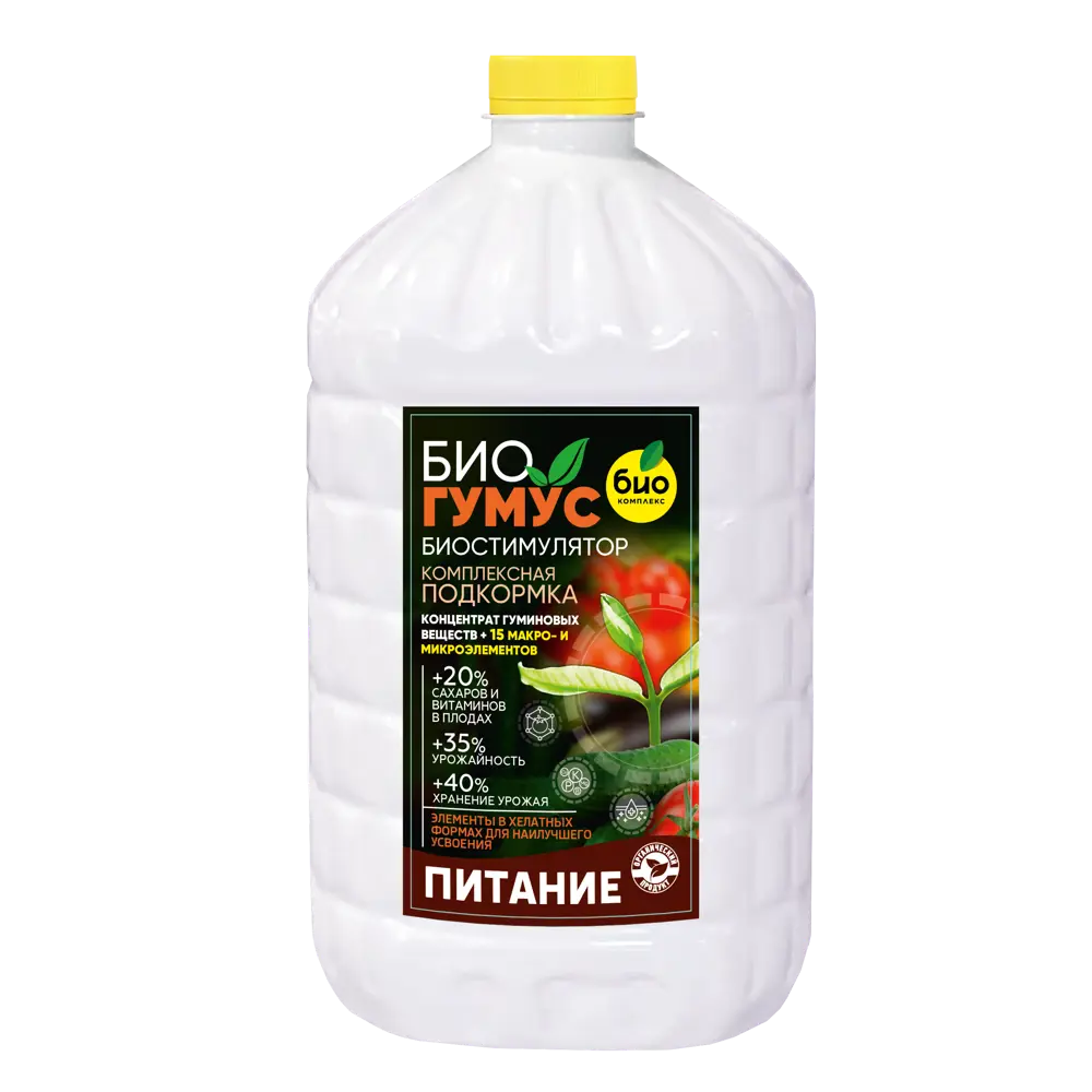 Фото Удобрение БИО-комплекс БиоГумус 3л
