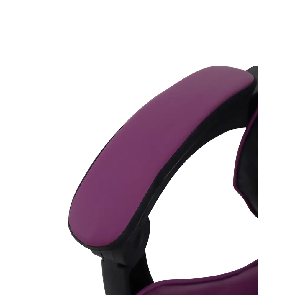 Фото 7 Кресло игровое Клик мебель 10900388 51x79x49 см искусственная кожа цвет черно-фиолетовый Фото 7 Кресло игровое Клик мебель 10900388 51x79x49 см искусственная кожа цвет черно-фиолетовый