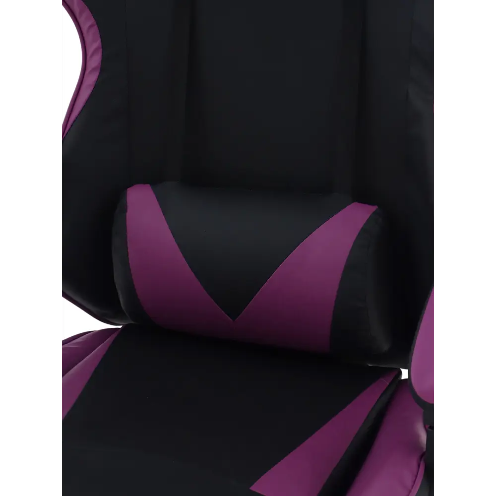 Фото 9 Кресло игровое Клик мебель 10900388 51x79x49 см искусственная кожа цвет черно-фиолетовый Фото 9 Кресло игровое Клик мебель 10900388 51x79x49 см искусственная кожа цвет черно-фиолетовый