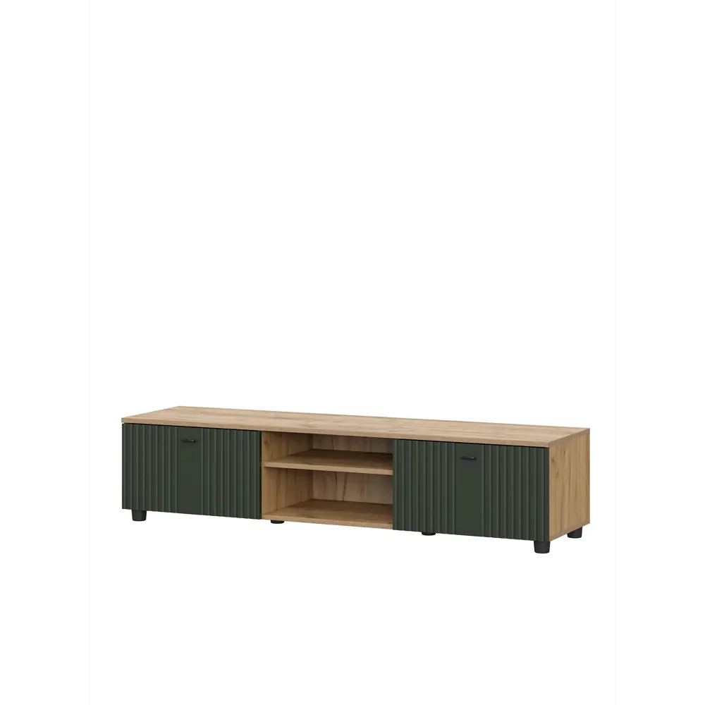 Фото Тумба под телевизор Сима-ленд Милан с нишей 10917029 160х41х36 см дерево олива/дуб золотой Фото Тумба под телевизор Сима-ленд Милан с нишей 10917029 160х41х36 см дерево олива/дуб золотой