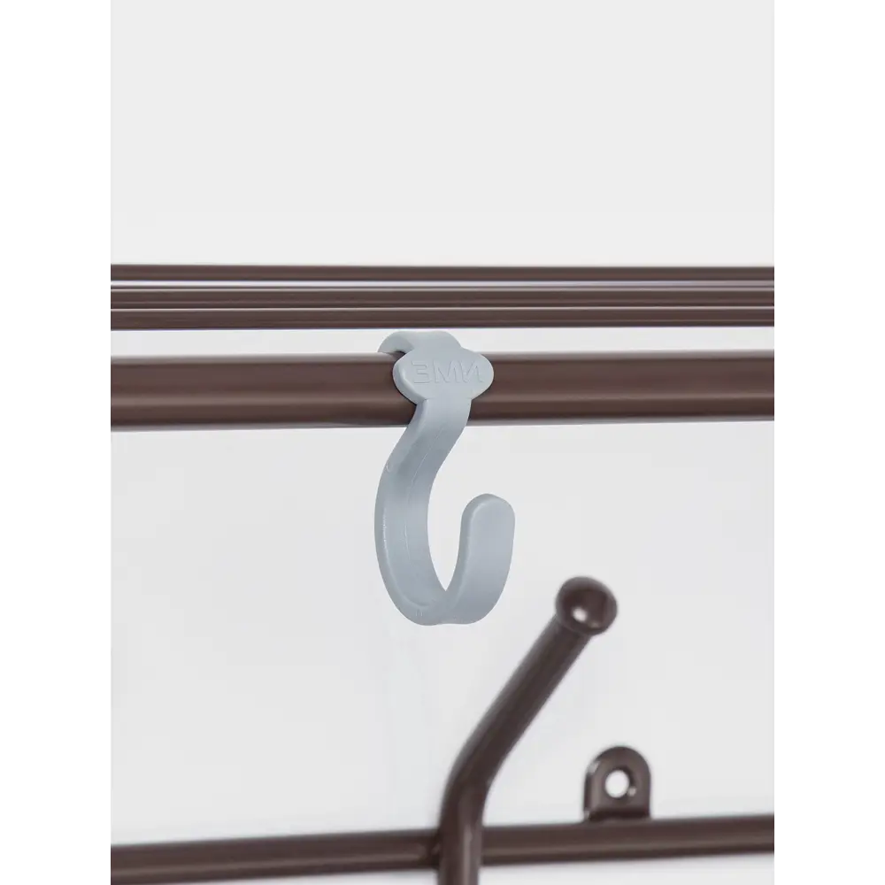 Фото 9 Крюк настенный Зми 21x28x60 см 10 крючков цвет коричневый Фото 9 Крюк настенный Зми 21x28x60 см 10 крючков цвет коричневый
