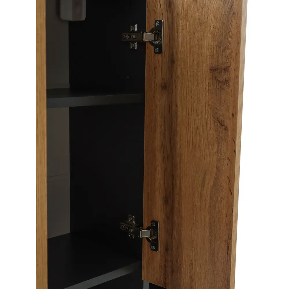 Фото 7 Стеллаж напольный над стиральной машиной Сима-Ленд Комфорт№2 64x25x170 графит/Дуб золотой