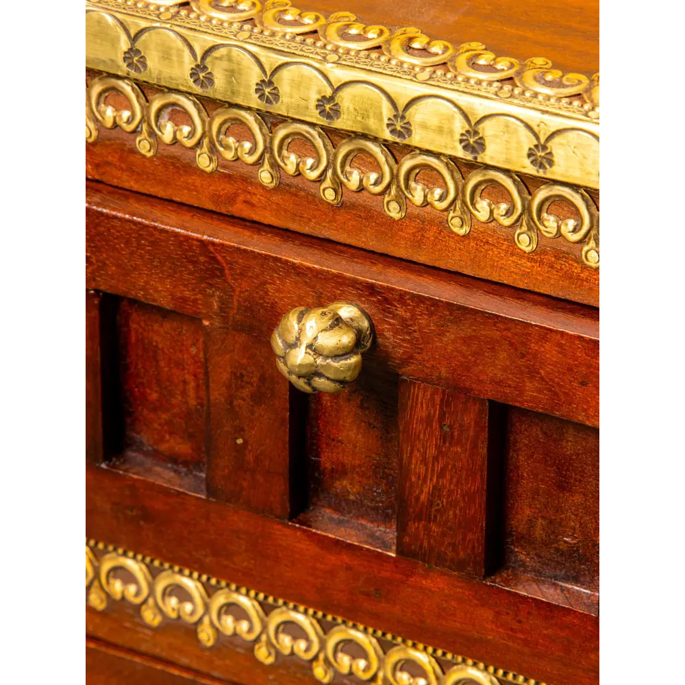 Фото 15 Тумба прикроватная Сима-ленд 45x40x61 см 1 ящик дерево цвет коричневый