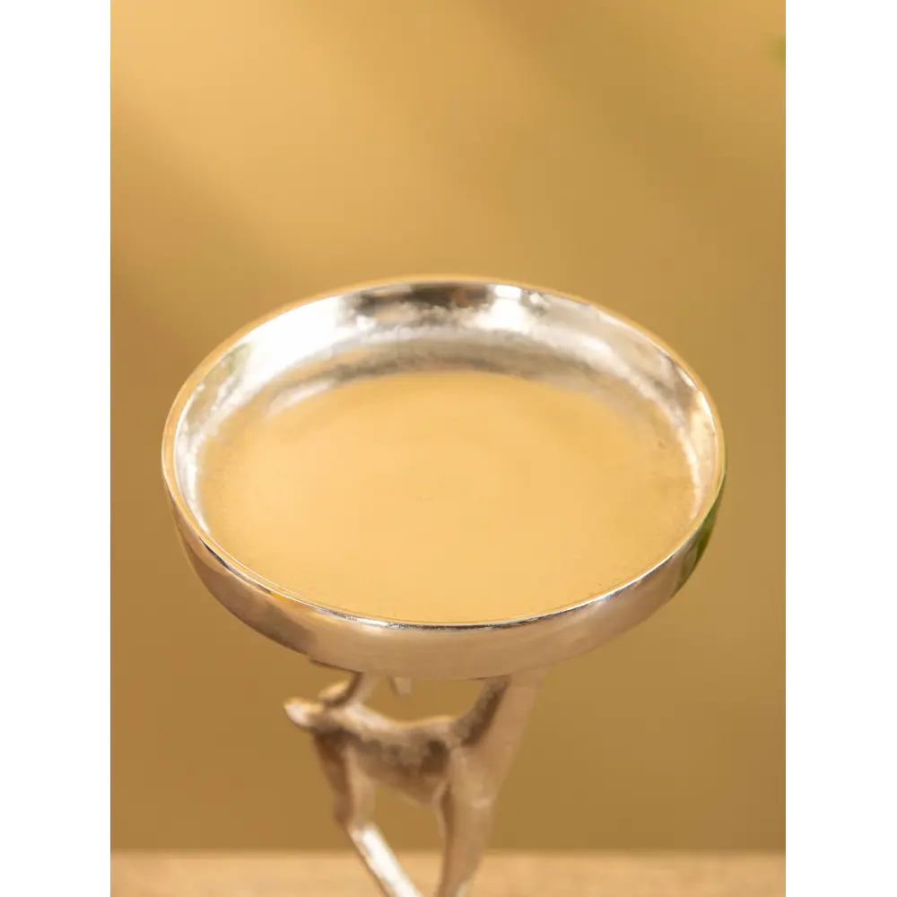 Фото 5 Подсвечник Сима-ленд Олененок 10x17 см цвет серебрянный Фото 5 Подсвечник Сима-ленд Олененок 10x17 см цвет серебрянный