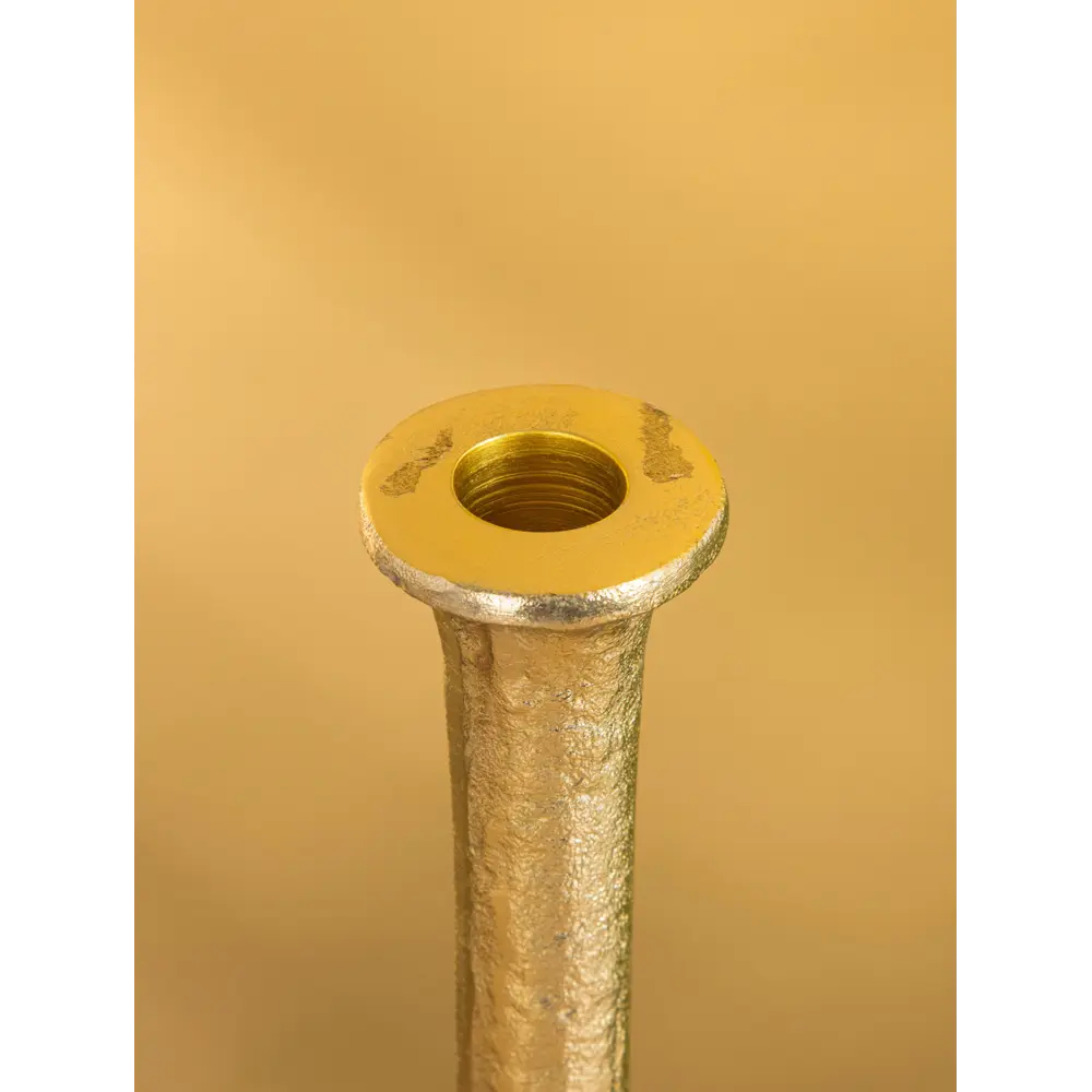 Фото 5 Подсвечник Сима-ленд Флейта 13x37 см цвет золото