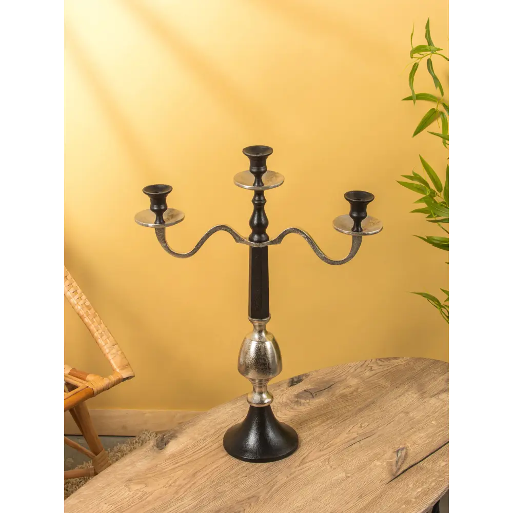 Фото 3 Подсвечник Сима-ленд Канделябр на 3 свечи темная вуаль 15x62 см Фото 3 Подсвечник Сима-ленд Канделябр на 3 свечи темная вуаль 15x62 см
