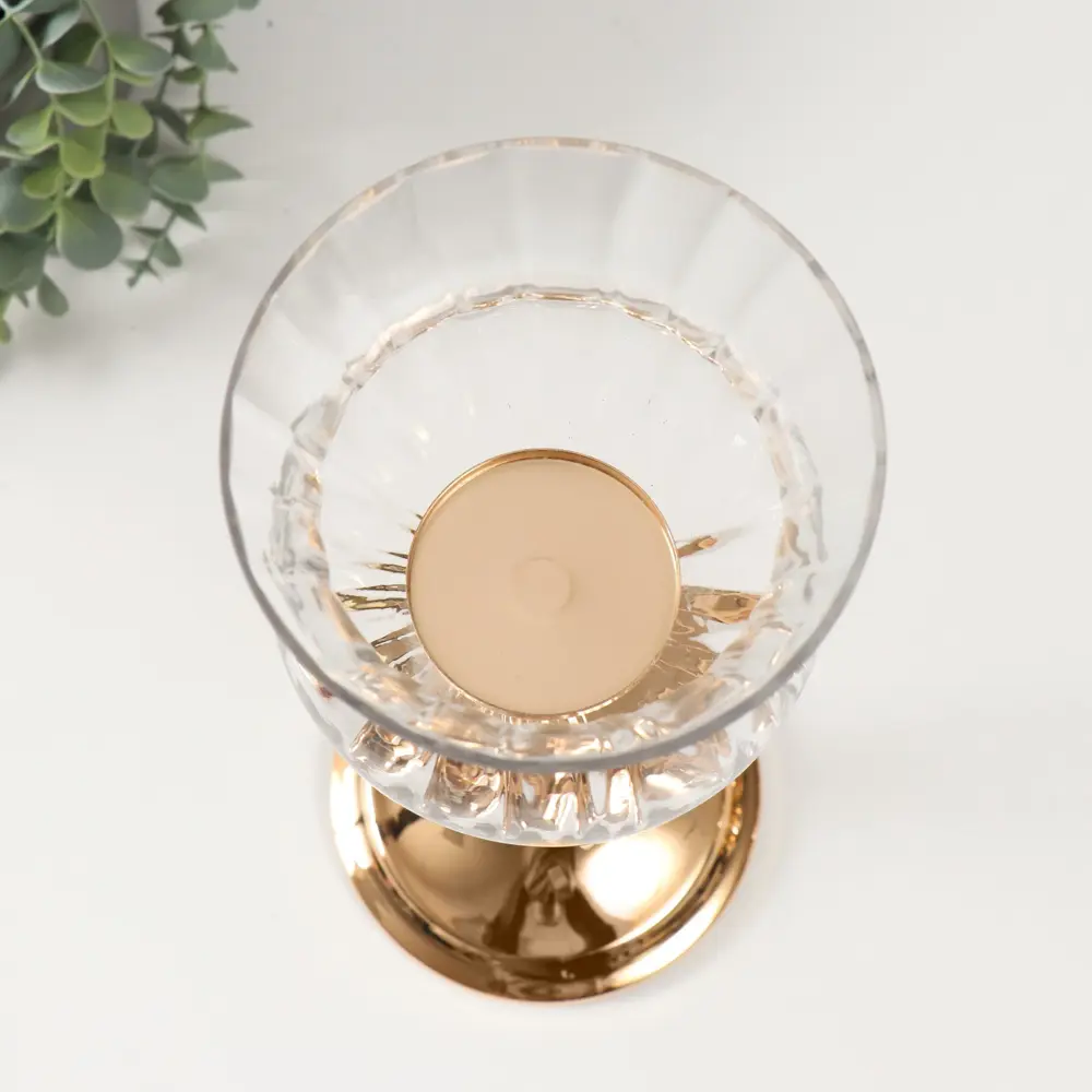 Фото 3 Подсвечник Сима-ленд Бокал на золотой ножке 13x37 см Фото 3 Подсвечник Сима-ленд Бокал на золотой ножке 13x37 см