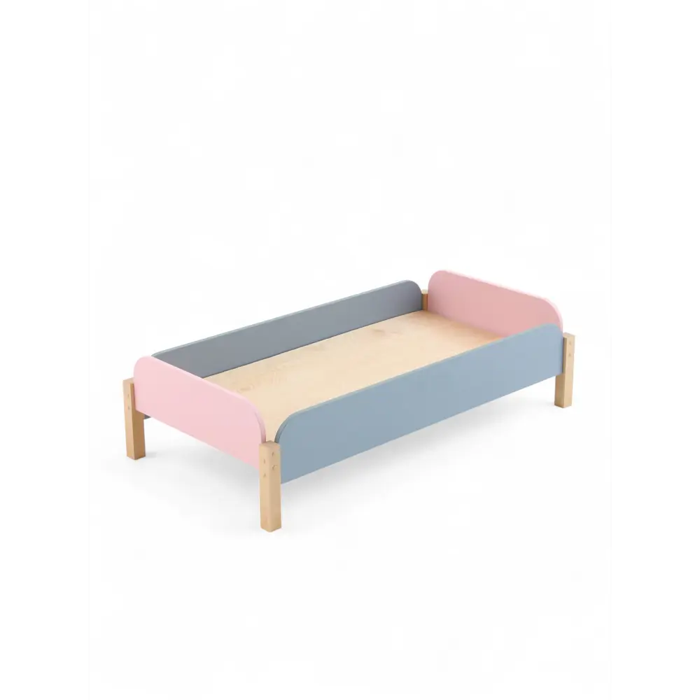 Фото Кровать детская Сима-ленд Скандинавия 120x60 см ЛДСП цвет кенди/розовый Фото Кровать детская Сима-ленд Скандинавия 120x60 см ЛДСП цвет кенди/розовый