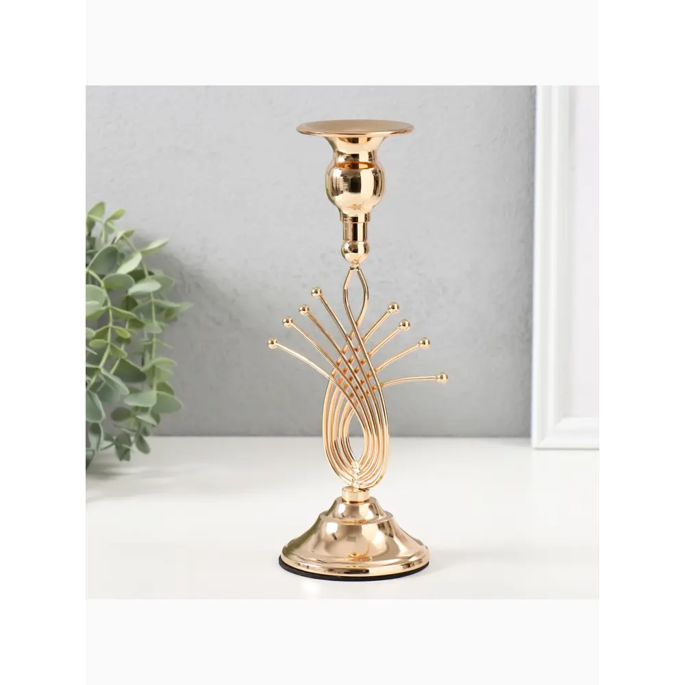 Фото 4 Подсвечник Сима-ленд Золотое сечение d=2-6 см 8x23 см Фото 4 Подсвечник Сима-ленд Золотое сечение d=2-6 см 8x23 см