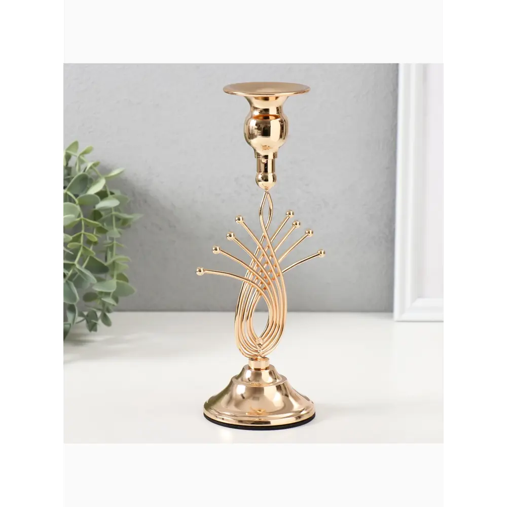 Фото 3 Подсвечник Сима-ленд Золотое сечение d=2-6 см 8x23 см Фото 3 Подсвечник Сима-ленд Золотое сечение d=2-6 см 8x23 см