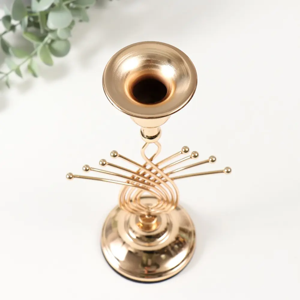 Фото 5 Подсвечник Сима-ленд Золотое сечение d=2-6 см 8x23 см Фото 5 Подсвечник Сима-ленд Золотое сечение d=2-6 см 8x23 см