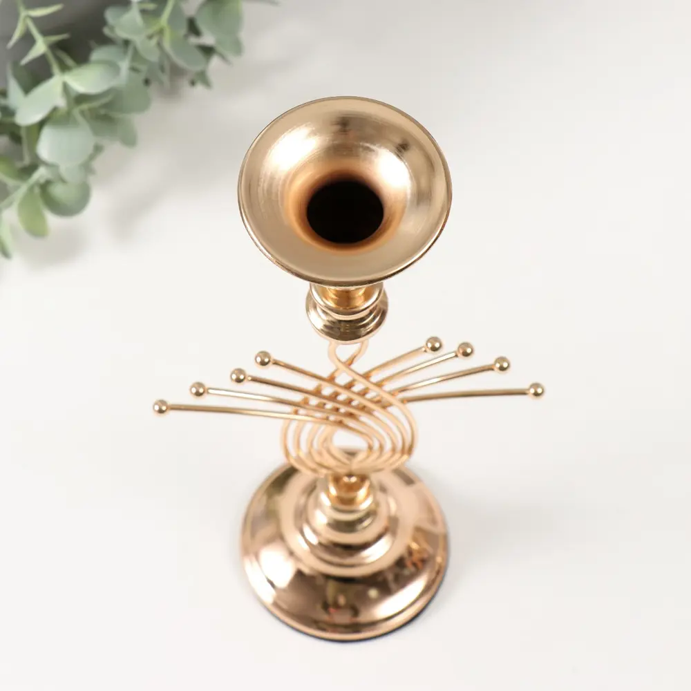 Фото 5 Подсвечник Сима-ленд Золотое сечение d=2-6 см 8x27 см Фото 5 Подсвечник Сима-ленд Золотое сечение d=2-6 см 8x27 см