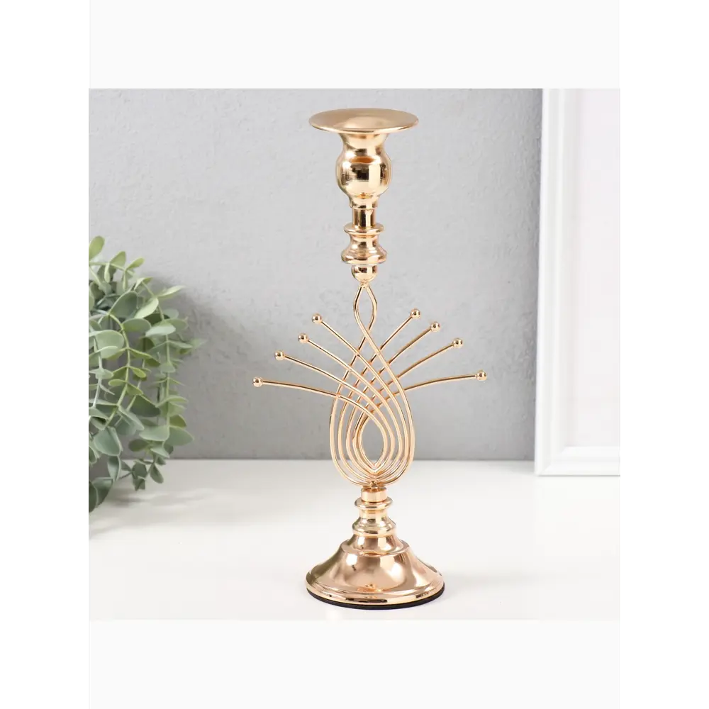 Фото 2 Подсвечник Сима-ленд Золотое сечение d=2-6 см 8x27 см Фото 2 Подсвечник Сима-ленд Золотое сечение d=2-6 см 8x27 см