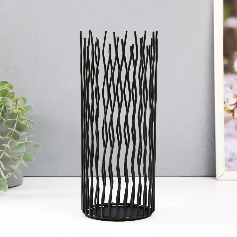 Фото 2 Подсвечник Сима-ленд Турилл 10x25 см Фото 2 Подсвечник Сима-ленд Турилл 10x25 см