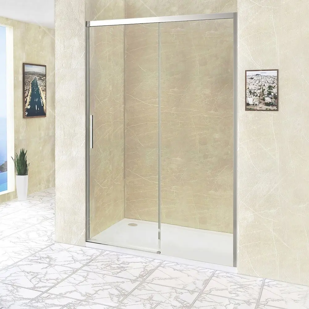 Фото 2 Душевая дверь Rgw 277917 150см эффект стекла прозрачный раздвижной Фото 2 Душевая дверь Rgw 277917 150см эффект стекла прозрачный раздвижной