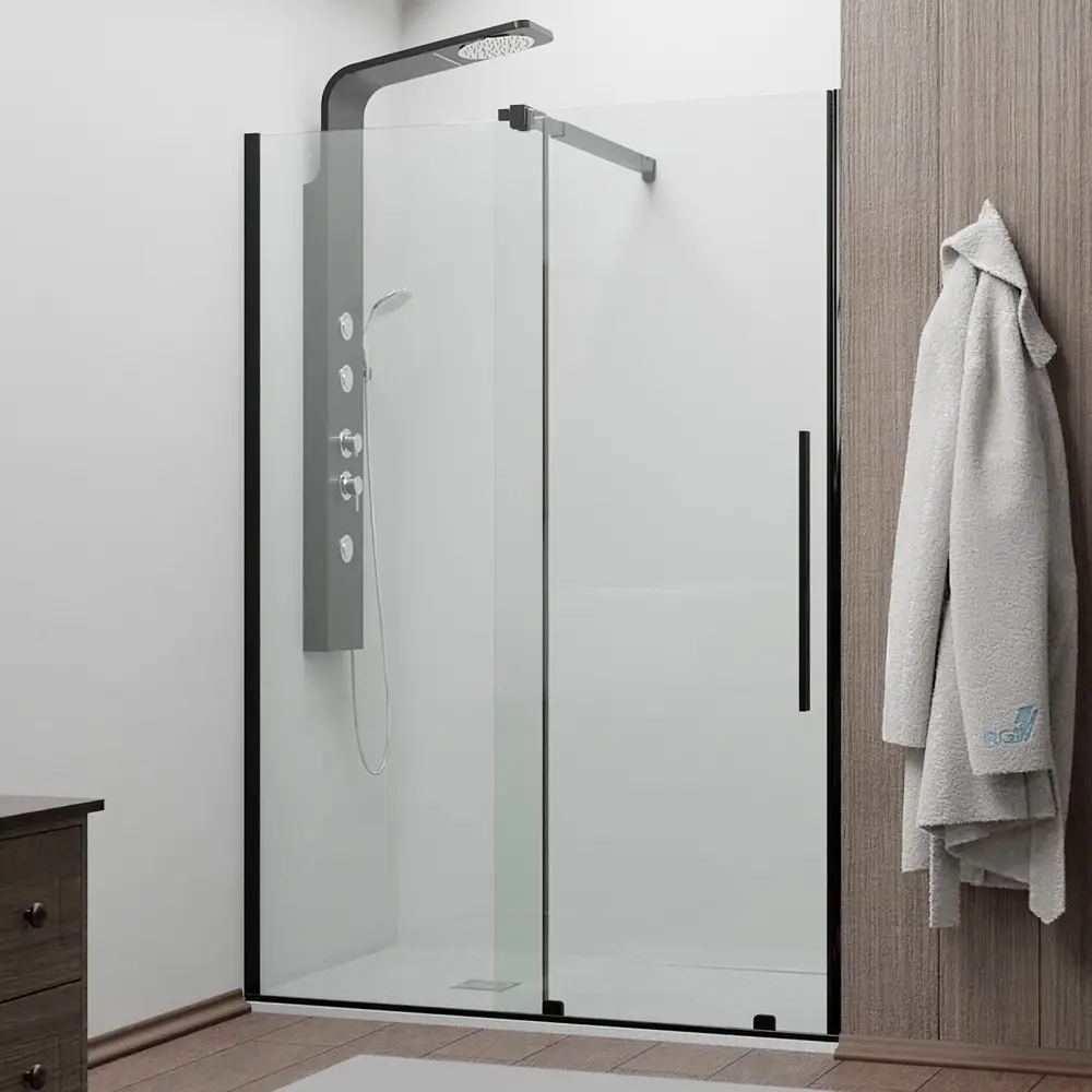 Фото 2 Душевая дверь Rgw 432978 101см эффект стекла прозрачный раздвижной Фото 2 Душевая дверь Rgw 432978 101см эффект стекла прозрачный раздвижной