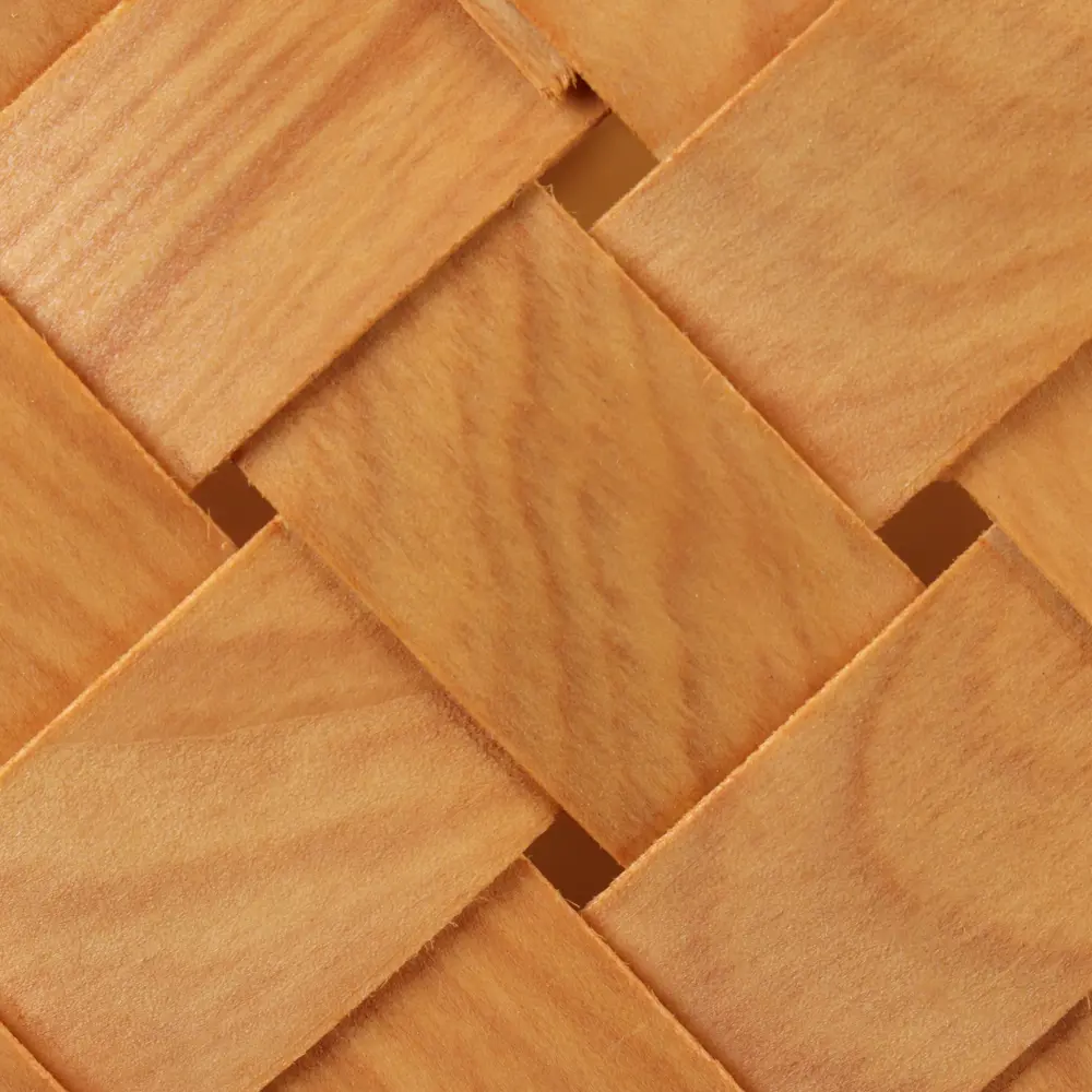 Фото 6 Набор корзин плетеных Сима-ленд 27x35x31 см пластик цвет жёлтый 2 шт.