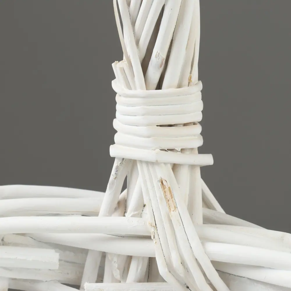 Фото 5 Набор корзин плетеных Сима-ленд 29x32x42 см пластик цвет белый 3 шт. Фото 5 Набор корзин плетеных Сима-ленд 29x32x42 см пластик цвет белый 3 шт.