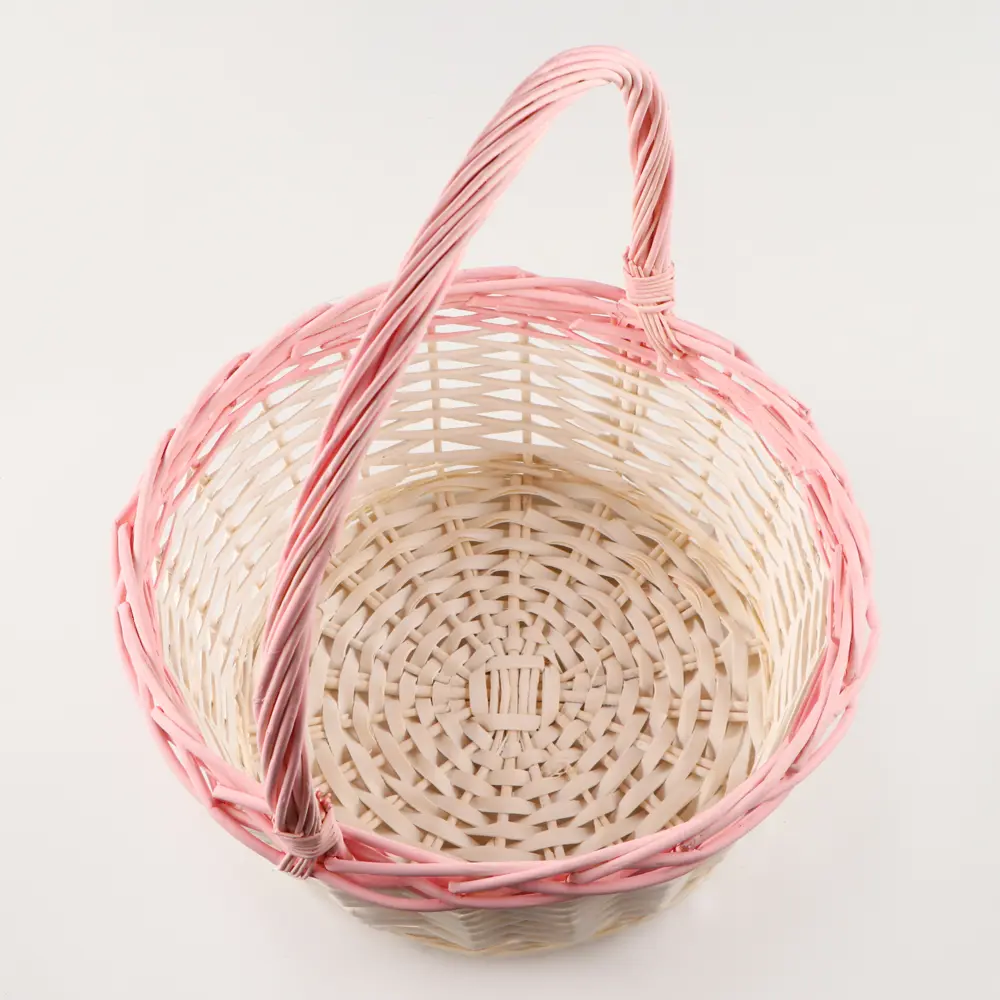 Фото 5 Набор корзин Сима-ленд 36x42x39 см пластик цвет белый 3 шт.