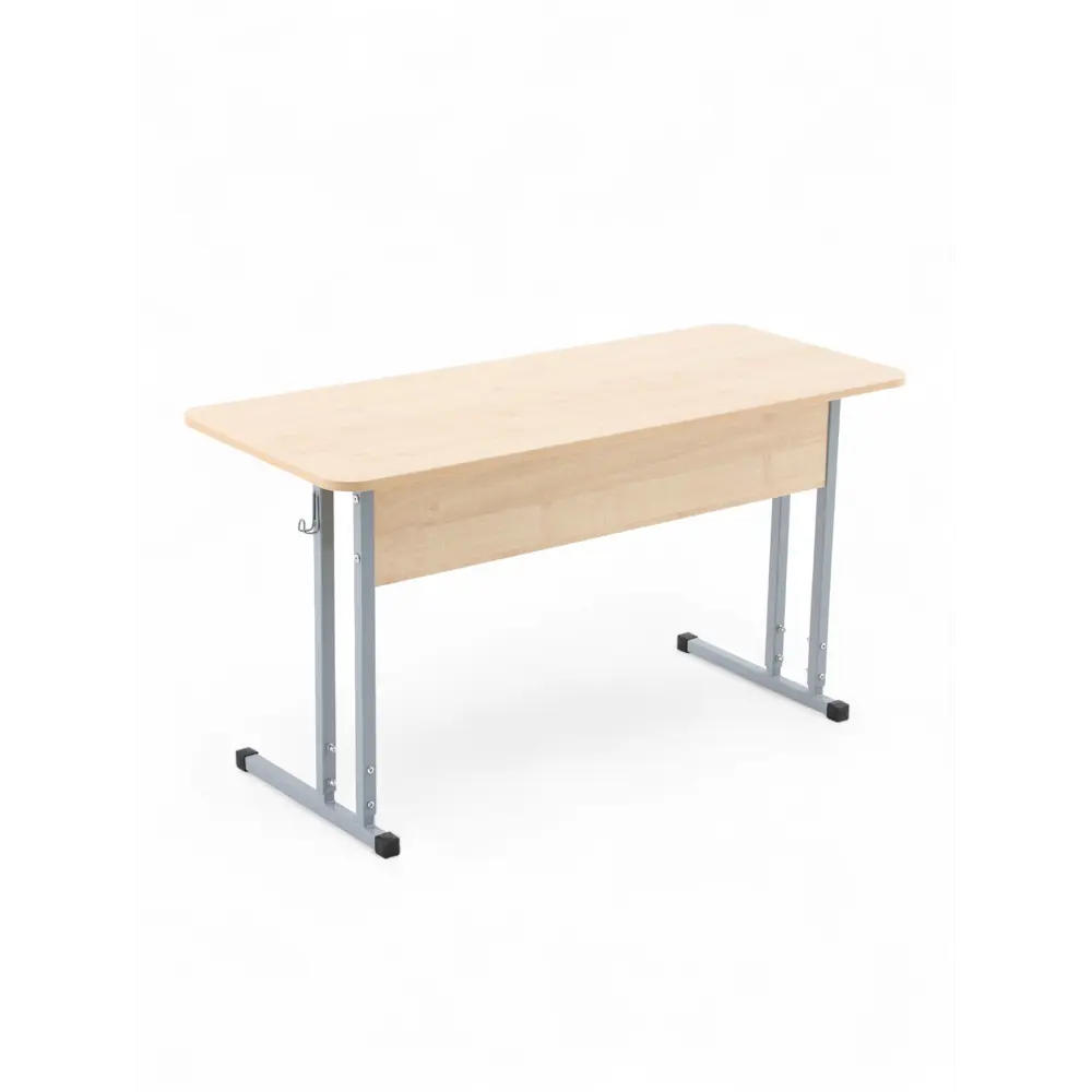 Фото 3 Стол ученический Сима-ленд Умник 121x50x50 см ЛДСП цвет клен танзау/серый