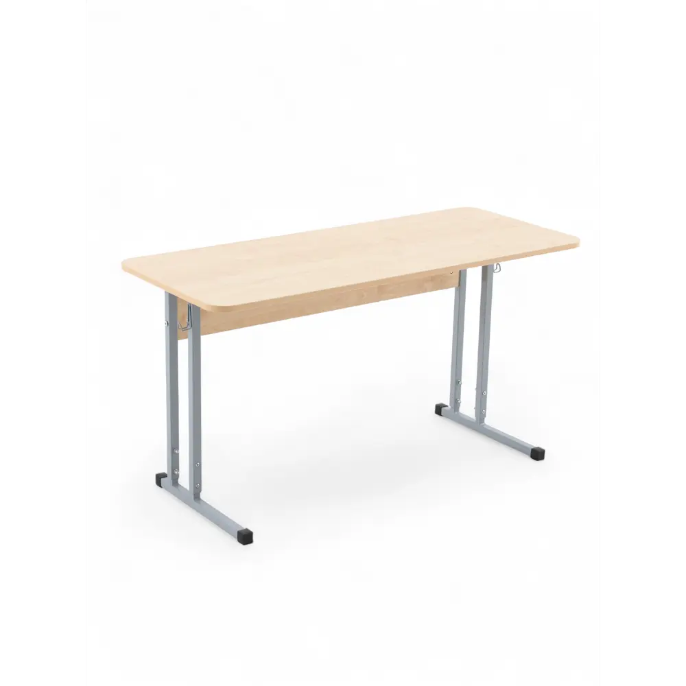 Фото 4 Стол ученический Сима-ленд Умник 121x50x50 см ЛДСП цвет клен танзау/серый