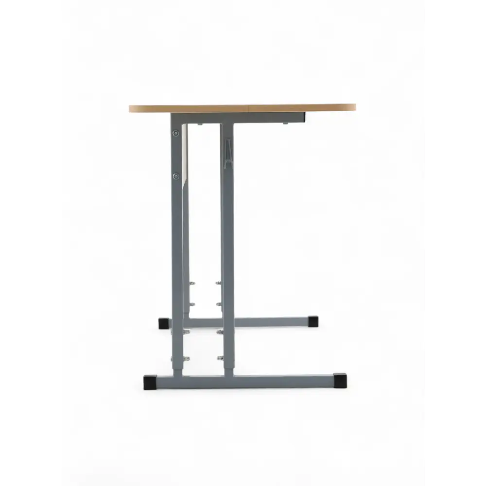 Фото 6 Стол ученический Сима-ленд Умник 121x50x50 см ЛДСП цвет клен танзау/серый