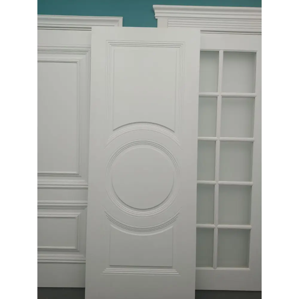 Фото 2 Комплект межкомнатной двери Wanmark Уно-5 глухая 190x60см эмаль цвет белый с коробом и наличниками Фото 2 Комплект межкомнатной двери Wanmark Уно-5 глухая 190x60см эмаль цвет белый с коробом и наличниками