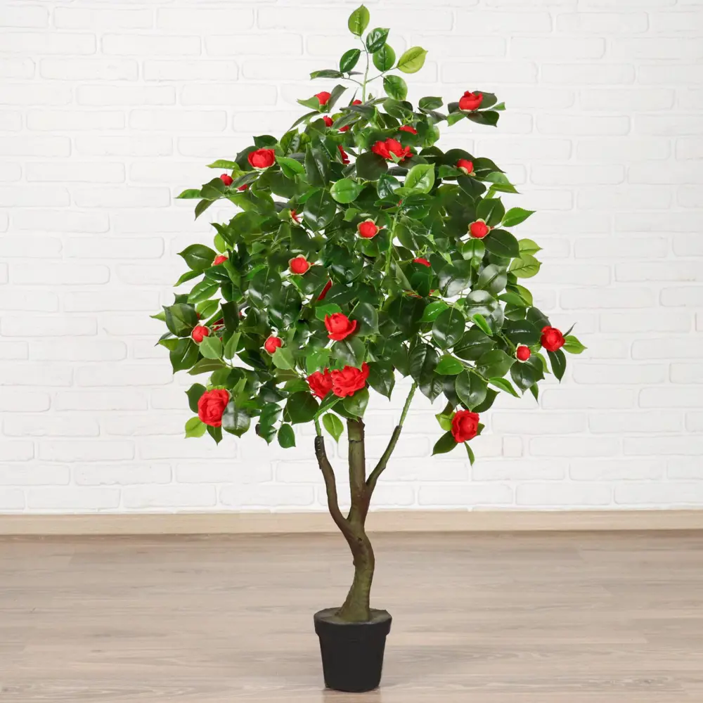 Фото 2 Искусственное растение Роза кустовая в горшке 2555238 120 см Фото 2 Искусственное растение Роза кустовая в горшке 2555238 120 см
