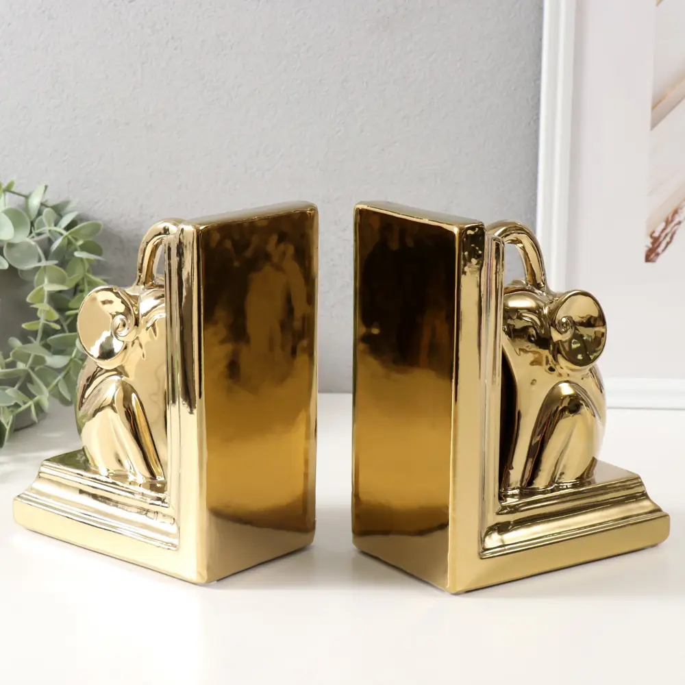 Фото 3 Декоративный предмет Сима-ленд Слоны набор 2 шт золотой Фото 3 Декоративный предмет Сима-ленд Слоны набор 2 шт золотой