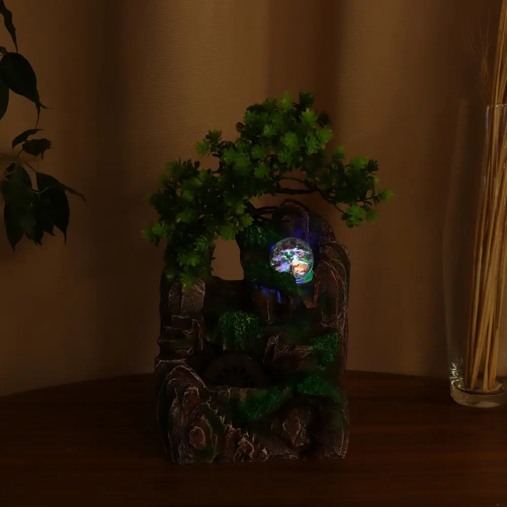 Фото 4 Декоративный предмет Сима-ленд Фонтан Каменная лестница под деревом