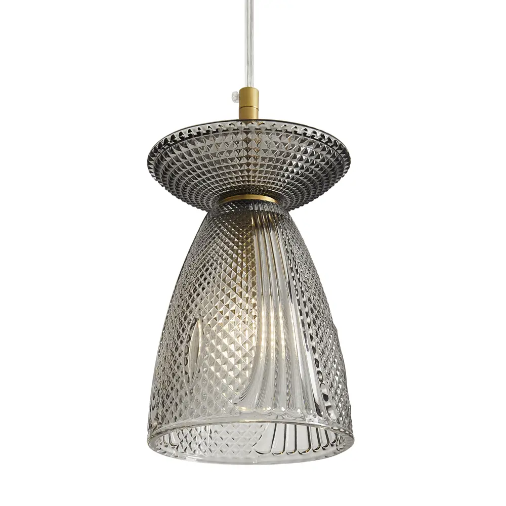 Фото 3 Светильник подвесной Freya Kaprissa Fr5562pl-01sm 1 лампа 2 м² цвет бронза Фото 3 Светильник подвесной Freya Kaprissa Fr5562pl-01sm 1 лампа 2 м² цвет бронза