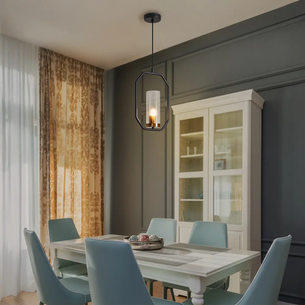 Фото 8 Светильник подвесной Freya Lumi Fr5524pl-01bbz 1 лампа 4 м² цвет черный Фото 8 Светильник подвесной Freya Lumi Fr5524pl-01bbz 1 лампа 4 м² цвет черный