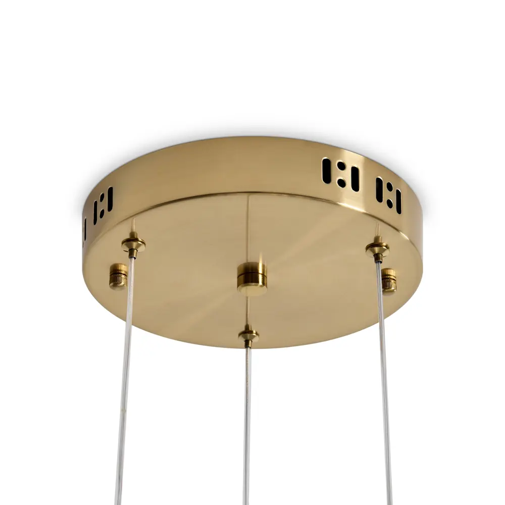 Фото 5 Светильник подвесной светодиодный Freya Aletta Fr6242pl-l24bs 12 м² нейтральный белый свет цвет латунь Фото 5 Светильник подвесной светодиодный Freya Aletta Fr6242pl-l24bs 12 м² нейтральный белый свет цвет латунь