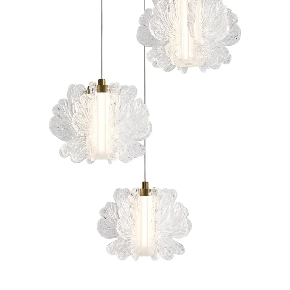 Фото 4 Светильник подвесной светодиодный Freya Aletta Fr6242pl-l24bs 12 м² нейтральный белый свет цвет латунь Фото 4 Светильник подвесной светодиодный Freya Aletta Fr6242pl-l24bs 12 м² нейтральный белый свет цвет латунь