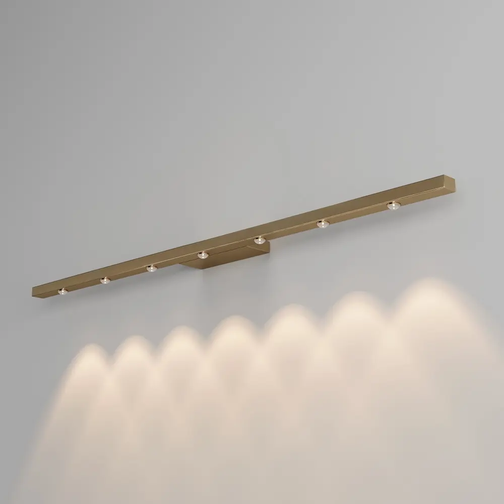 Фото Подсветка для картин / Настенный светодиодный светильник Elektrostandard Artline 40162/LED 10 Вт 3000K цвет латунь Фото Подсветка для картин / Настенный светодиодный светильник Elektrostandard Artline 40162/LED 10 Вт 3000K цвет латунь